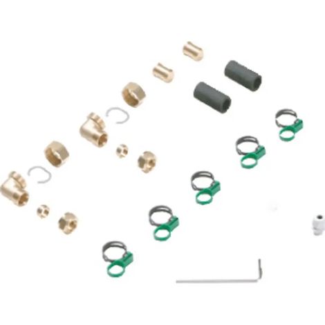 Bosch Accessori solare WFS 22 set di collegamento tetto piano per SO4000TF, 7735600334