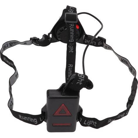 LED-Brustlampe mit 3 Leuchtmodi, wasserdicht (IP65), USB-aufladbar, ideal für Outdoor-Sportarten, Camping, Joggen und Wandern. Perfekt für Camping, Joggen und Wandern. (1/5)