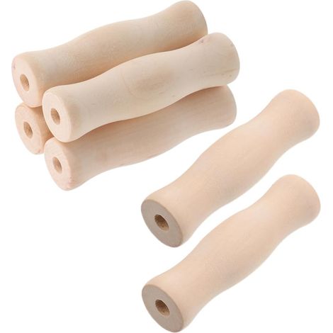 6 manches ustensiles remplacement wok/poêle – ergonomiques et confortables
