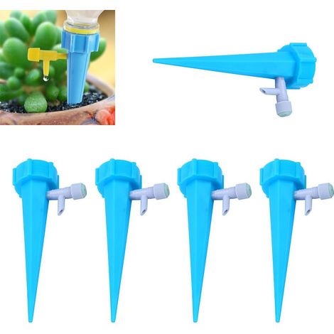 5 Pcs Irrigation Goutte à Goutte Kit- Arrosage automatique, réglable, bleu (1/5)