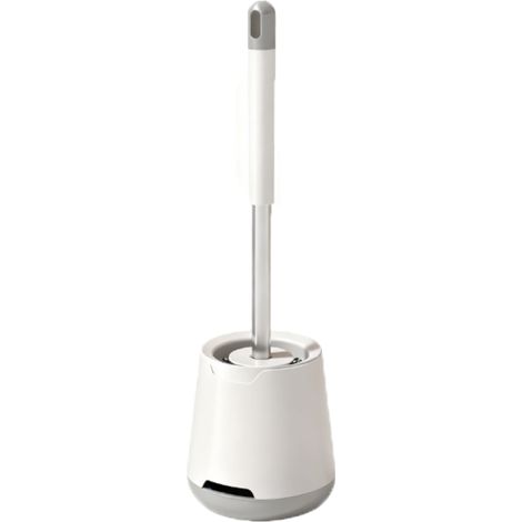 Brosse de nettoyage WC à long manche et poils souples (1 pièce) - modèle sur pied, emballage en anglais (1/5)