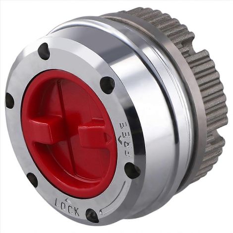 B027HP AVM418HP Freilaufnaben, 4x4 automatische Verriegelung, Hochleistungs-Stahl-Verriegelungssatz, Offroad-kompatibel, direkter Ersatz, komplettes Paar, robust und zuverlässig. (1/5)