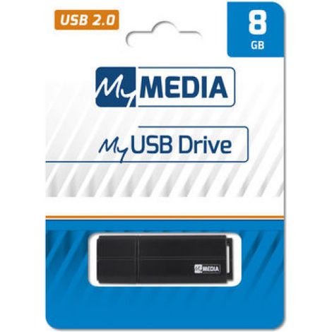 MyMedia MyUSB Drive lecteur USB flash 8 Go USB Type-A 2.0 Noir