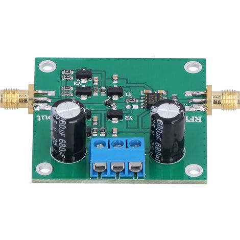 HF-Leistungsverstärkermodul, Hochfrequenz-Leistungsverstärkermodul, 12 V DC, 400 mA, 5 MHz (1/5)