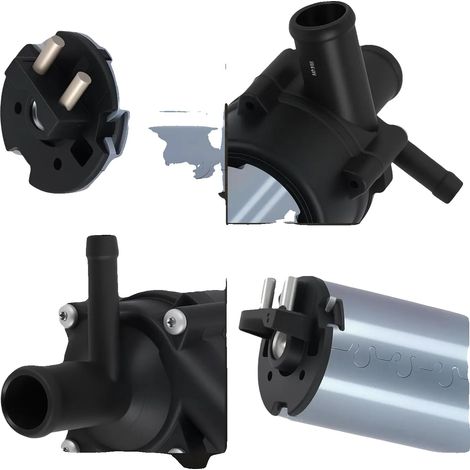 Bomba de agua del motor, aluminio de alta calidad, 12 x 10 x 8 cm, compatible con vehículos Mercedes-Benz, mejora la eficiencia de la refrigeración del motor, certificación ISO 9001. (1/5)