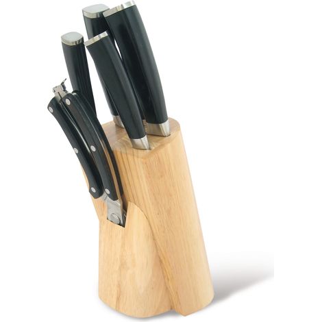 Juego de 7 cuchillos con mangos de madera MR-1424 (1/5)
