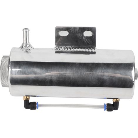 Refroidissement de réservoir de liquide de refroidissement de débordement d'alliage d'aluminium 500ML pour la prise d'eau de radiateur (1/5)