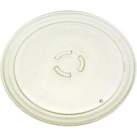 Ersatzteil - Glasteller Durchm. 28 cm - - WHIRLPOOL, BAUKNECHT, AEG, THOMSON, IKEA, KENWOOD, BRANDT, PROGRESS, ELECTROLUX, ZANUSSI, JUNO, ARISTON HOTPOINT, FAURE