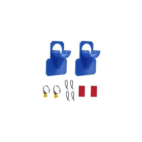 Support de Tuyau pour Piscine, Accessoires de Rangement Robustes, Fixation Murale pour Flexible d'Aspiration et Nettoyage (1/4)
