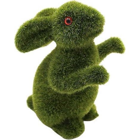 Osterhase aus Schaumstoff, beflockt, dekorativ, Partydekoration, Osterhase