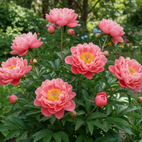 Pivoine herbacée Coral Charm/Pot de 2L - 10/20 cm (1/5)
