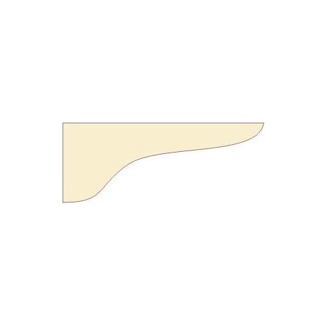 Dolle Konsole Basic 115 x 290 x 20 mm Regalhalter