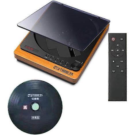 Ce lecteur CD est doté du Bluetooth 5.1, d'une sortie optique et d'une interface USB, et prend en charge la lecture des CD. (1/5)