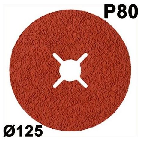DISCO FIBRA 987C D.125X22 GR.80 - 3M -