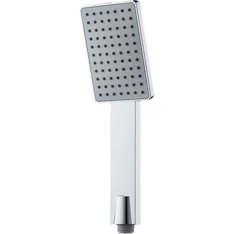 High-flow pressurized shower head, super-pressurized and thickened shower head, silver (1/4)