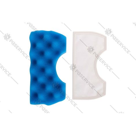SKL filtro spugna blu microfiltro aspirapolvere Samsung SC43 SC45 SC47 VC20 VCC4 (1/2)