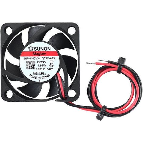 Accessoires pour imprimante 3D Sunon 4010 Maglev 12V 24V Refroidisseur de roulement hydraulique-24V-