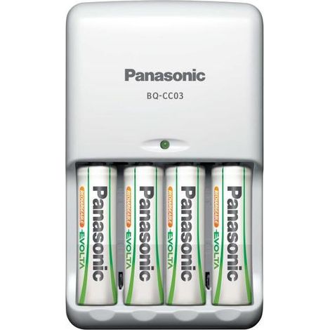 CHARGEUR DE PILES 8H+ 4 PILES AA