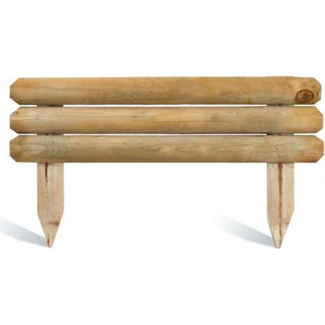 STACCIONATA STECCATO RECINTO BORDURA LASA IN PINO IMPREGNATO CM 55X H 30 37699 (1/5)