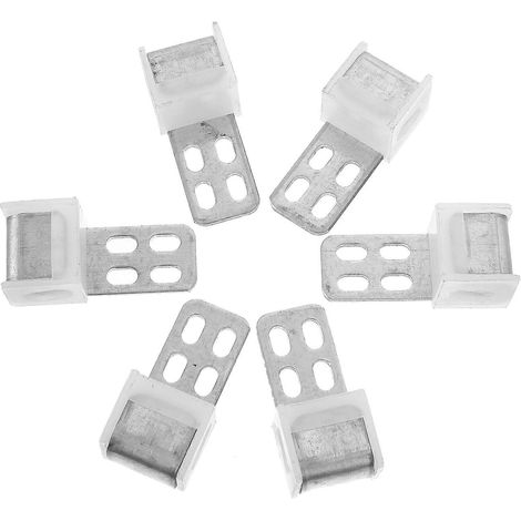 Kit de réparation de ressorts de canapé, comprenant des clips de ressorts de canapé en fer, 40 pièces. (1/5)
