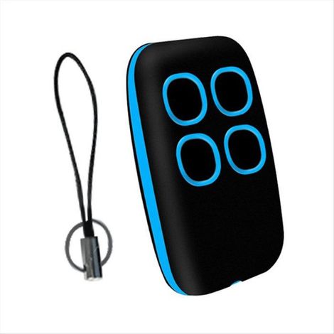 250 913 MHz Duplicateur de Télécommande de Garage Multifréquence Sans Fil Copie Télécommande Ouvre Porte Universel Bleu (1/4)