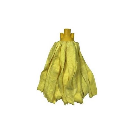 Mop in microfibra giallo attacco a vite 200 gr