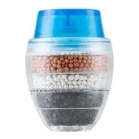 Mini filtre de purification d'eau de robinet, purificateur d'eau chaude en fibre de carbone, adapté au nettoyage, à la cuisine domestique (1/5)