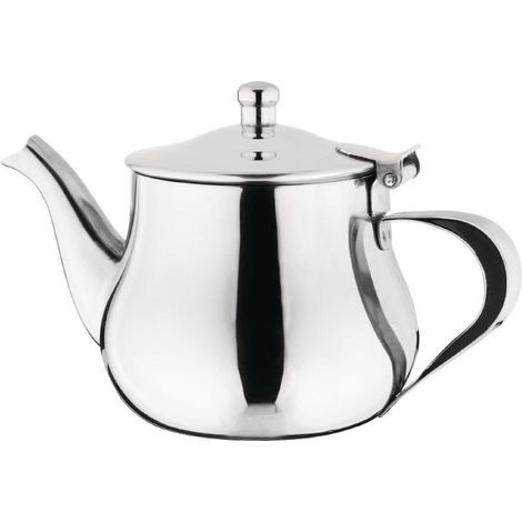 Théière Marocaine en Inox Effet Miroir 350 ml - Olympia