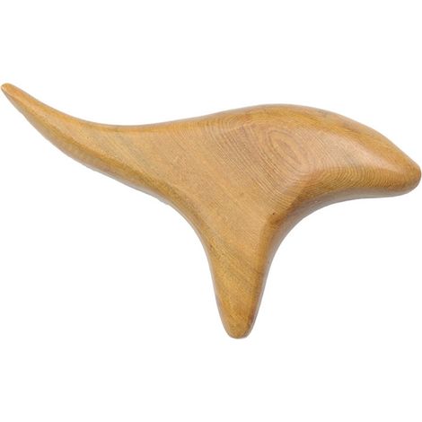 Bâton de massage triangulaire ergonomique en bois de rose, camphre et wengé-AquaForge