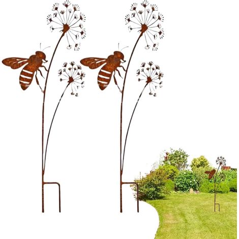 Dekorative Gartenpfähle künstlerische Dekoration für den