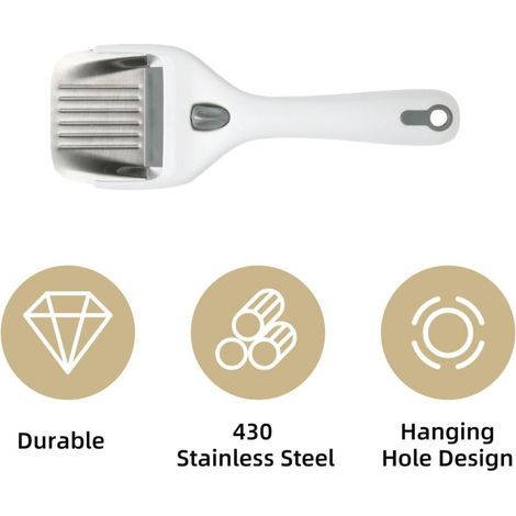Trancheuse à fromage de cuisine en acier inoxydable, coupe-fromage portable réglable avec 2 pièces pour bloc de fromage, antiadhésif et ergonomique (1/5)