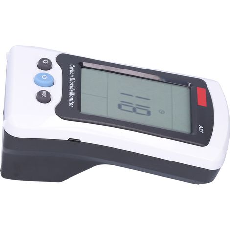 A37 Digitaler Kohlendioxid-Detektor CO2-Monitor Tragbares Luftqualitätsüberwachungsgerät (1/5)