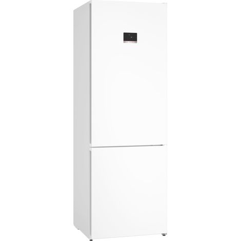 Bosch Serie 4 KGN497WDF Frigorifero Combinato da libera installazione 203 x 70 cm Bianco Classe D. Capacità netta totale: 440 L. Cerniera porta: Destra, Tipo di display: LED. Classe climatica: SN-T... (1/10)