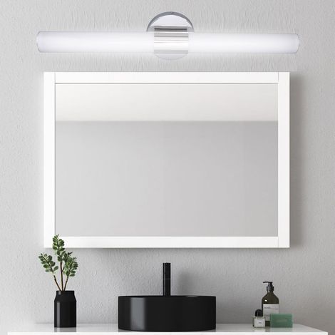 Bande lumineuse LED pour salle de bain, éclairage moderne pour miroir de salle de bain, lumière blanche 6000 K, 85-265 V (1/4)