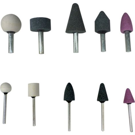 1PZ SET 10 MOLETTE ABRASIVE (1/2)