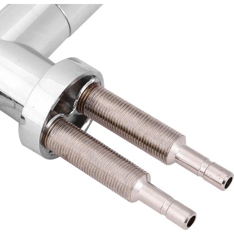 Robinet de Filtre à Eau Potable RO Osmose Inverse Chrome avec Double Perçage 1/4'' (1/5)
