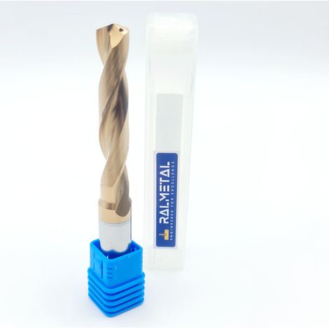 Foret en carbure monobloc avec arrosage interne 8,5 x 47 x 89 mm 5xD 55 HRC (1/2)