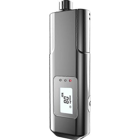 Testeur d'alcoolémie portable avec détecteur LED électronique, alcootest précis pour conducteurs, appareil de contrôle respiratoire facile à utiliser. (1/4)