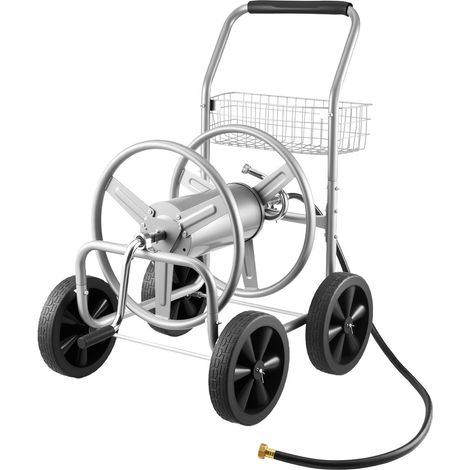 Carrello avvolgitubo, 91 m per tubo da 1/2"-5/8", incluso cestino di stoccaggio (1/5)