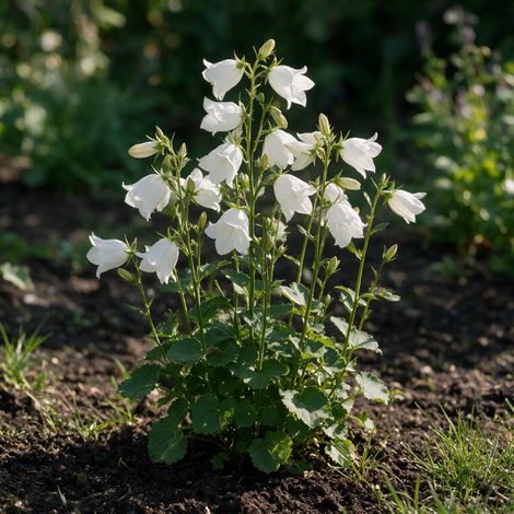 Campanule carpatica Weisse Clips 20cm Godet 9cm - Campanula (1/4)