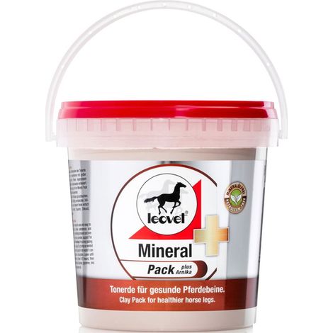 MINERAL PACK LEOVET impacco minerale di argilla naturale con Arnica rende sani e forti gli arti del cavallo 1,5 kg