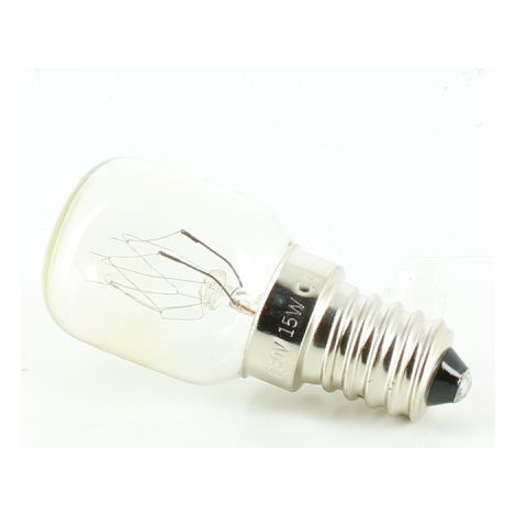Lampe 15w 300° E14 60946 pour Four ARTHUR MARTIN, BEKO, BRANDT, CANDY, DE DIETRICH, ELECTROLUX, FAGOR, FAR, FAURE, IBERNA, LADEN, OCEAN, ROSIERES, SAMET, SANGIORGIO, SAUTER, SMEG, THERMOR, THOMSON, WH (1/2)