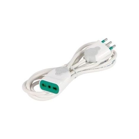 FANTON 92670 multiprise 3 m 1 sortie(s) CA Blanc
