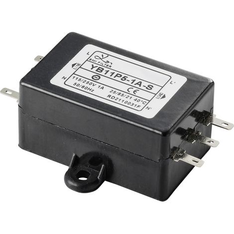 TRU COMPONENTS TC-10101420 Entstörfilter 250 V/AC 1 A 3.7 mH (L x B x H) 68 x 50 x 25.5 mm 1 St. (1/3)