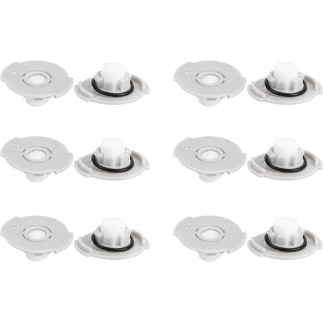 12 pièces Filtre pour Robot Aspirateur Balai, Accessoire de Remplacement Compatible Xiaomi Roborock (1/5)