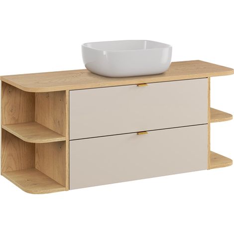 Mobile bagno con lavabo Azel cachemire 120cm (1/5)