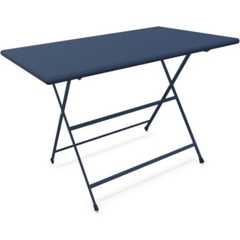 EMU Arc En Ciel Tavolo Rettangolare Pieghevole 110X70 Blu Zaffiro 43