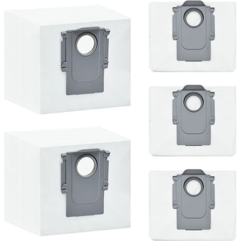 Sac Sous Vide - 3 L - Compatible Avec Robot Aspirateur Roborock S8 S7 Q7 Q5 G10 G20 T8 - Lot De 5