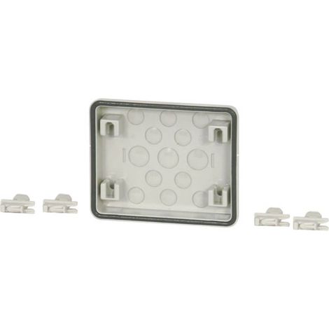 Plaque pour presse-étoupes avec empreinte Eaton 17898 gris (L x l x H) 23 x 187.5 x 116 mm (1/3)