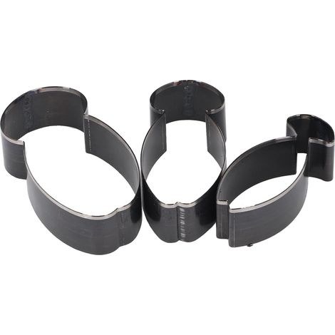 Fish-shaped cookie cutter, hollow alloy punch (1/5)